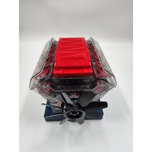 Discovery Kids V8 Combustion Engine Model Kit STEM Educational Toy Red BlackBlue